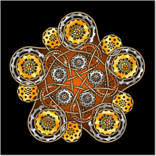 Steampunk Knot Posters and Art