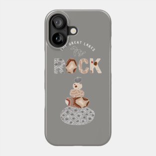 Colored Great Lakes Rock Phone Case