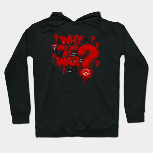 Why Are We At War? Hoodie by Charles's Store 8