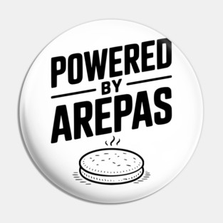 Powered by Arepas Pin