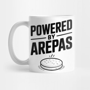 Powered by Arepas Mug