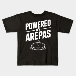 Powered by Arepas Kids T-Shirt