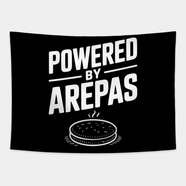 Powered by Arepas Tapestry by Frank Ring