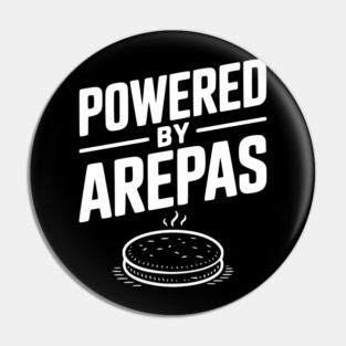 Powered by Arepas Pin