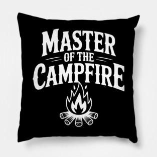 Master of the Campfire Pillow