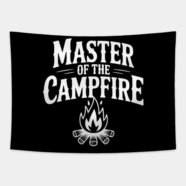 Master of the Campfire Tapestry by Frank Ring