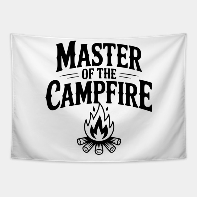 Master of the Campfire Tapestry by Frank Ring