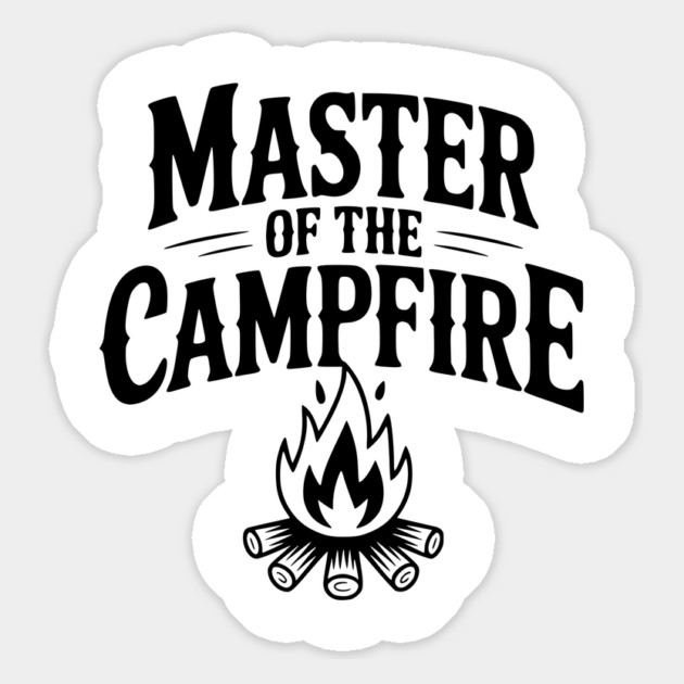 Master of the Campfire Magnet by Frank Ring