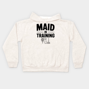 Maid in Training Kids Hoodie