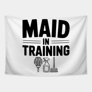 Maid in Training Tapestry