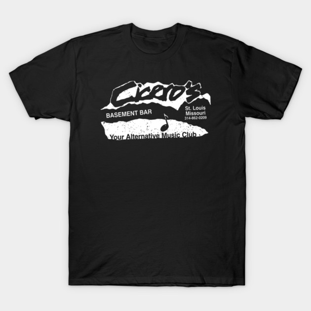 Cicero's Basement Bar T-Shirt by Litehouse Tees