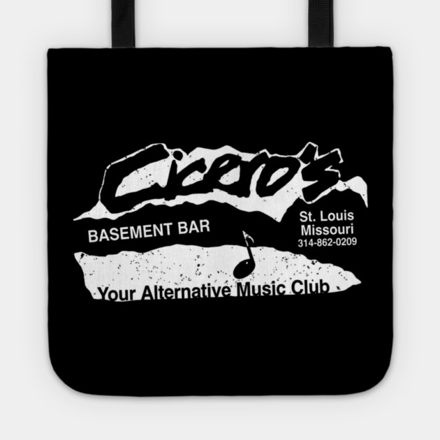 Cicero's Basement Bar Tote by Litehouse Tees
