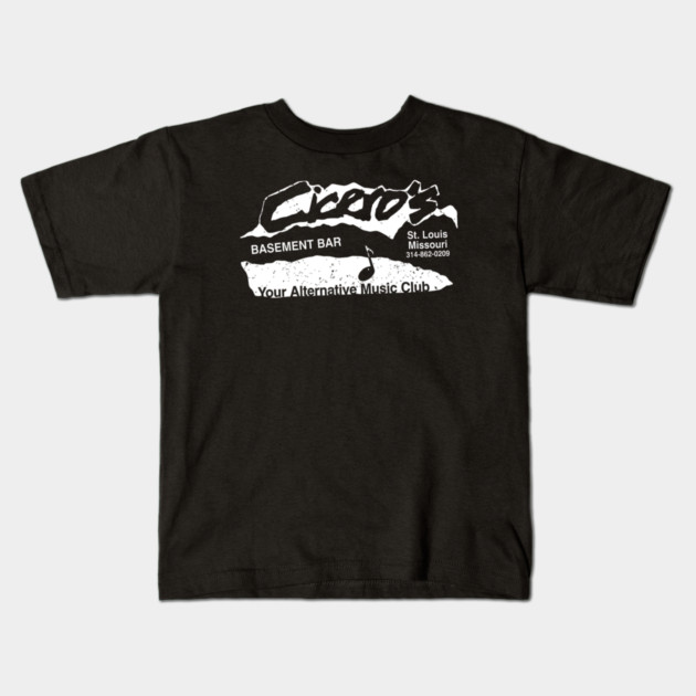 Cicero's Basement Bar Kids T-Shirt by Litehouse Tees
