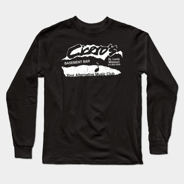 Cicero's Basement Bar Long Sleeve T-Shirt by Litehouse Tees