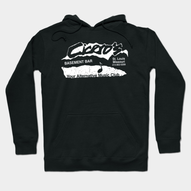 Cicero's Basement Bar Hoodie by Litehouse Tees