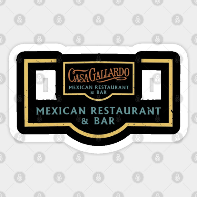 Casa Gallardo Sticker by Litehouse Tees
