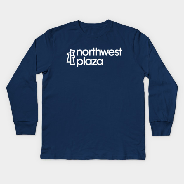 Northwest Plaza Kids Long Sleeve T-Shirt by Litehouse Tees