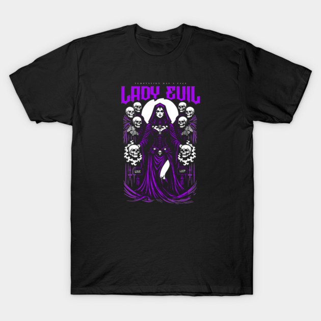 LADY EVIL T-Shirt by artslaves