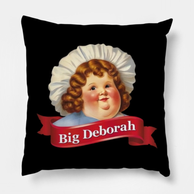 Big Deborah Pillow by Litehouse Tees