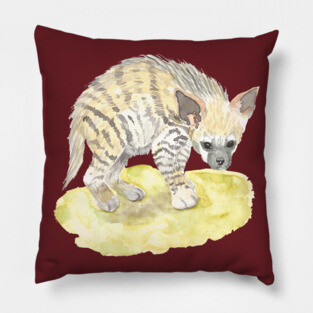 Baby hyena Pillow