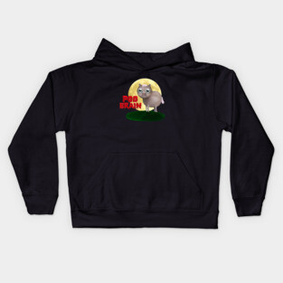 that horse is whack with poo brain! (Adventure Time fan art) Kids Hoodie