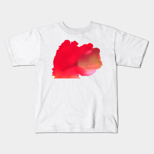 blood splatter ink Kids T-Shirt