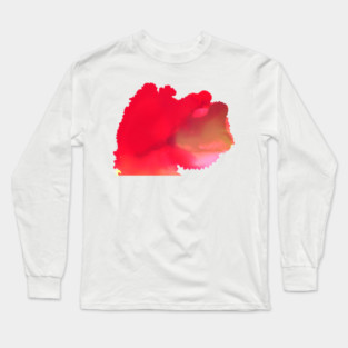 blood splatter ink Long Sleeve T-Shirt