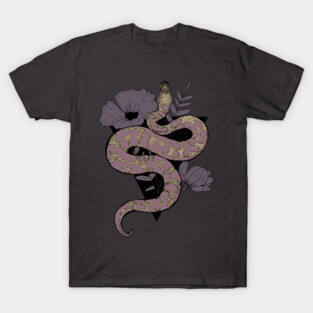 Floral snake T-Shirt