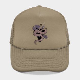Floral snake Hat