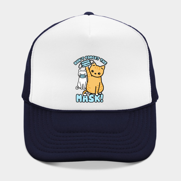 Don't forget the mask! Cats by creative