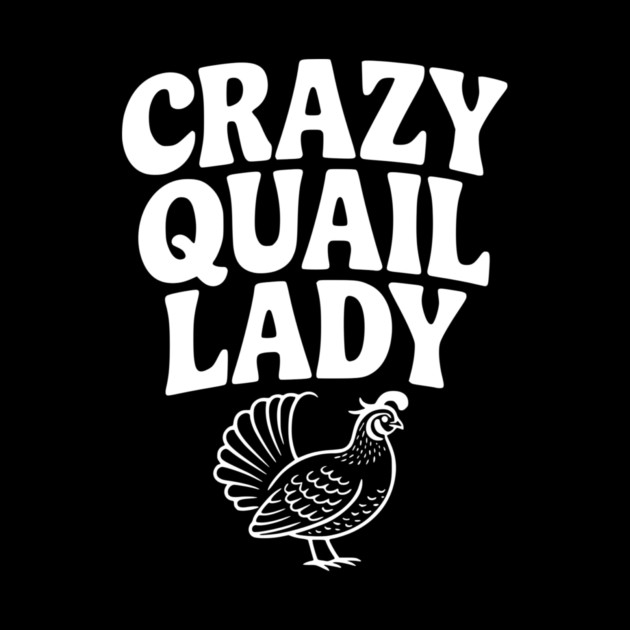 Crazy Quail Lady by Frank Ring