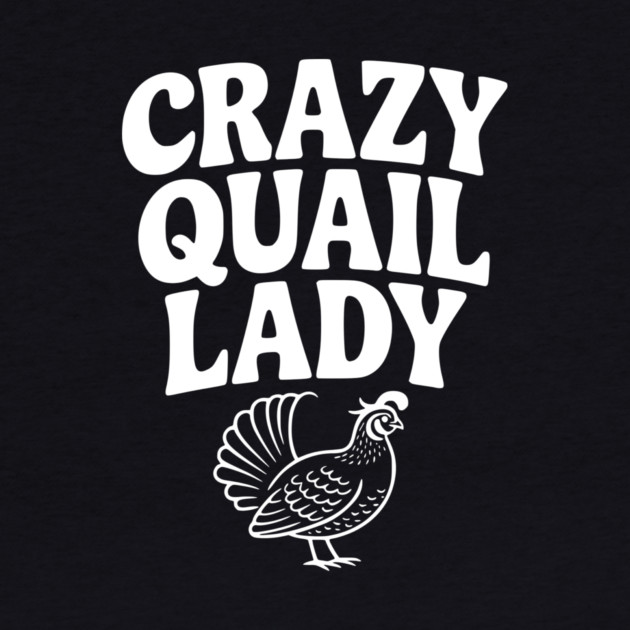 Crazy Quail Lady by Frank Ring