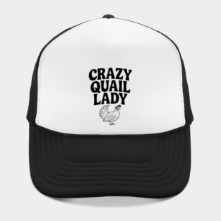 Crazy Quail Lady Hat