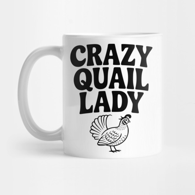 Crazy Quail Lady by Frank Ring