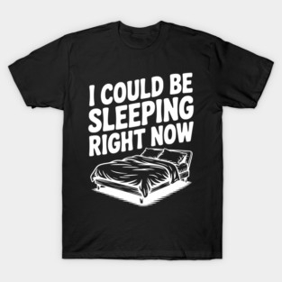 I Could Be Sleeping Right Now T-Shirt
