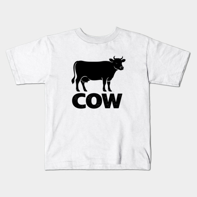Cow Kids T-Shirt by CrazyGirl