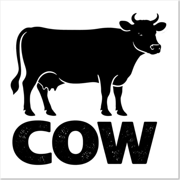 Cow Wall Art by CrazyGirl