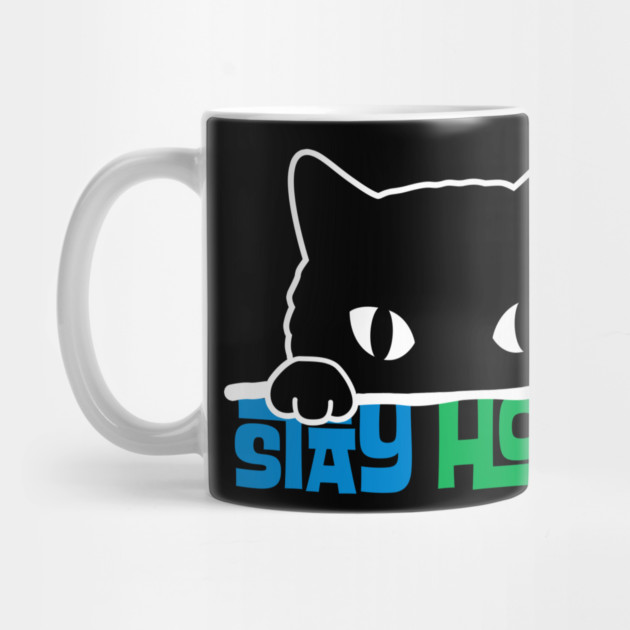 Stay Home! Black Cat by creative
