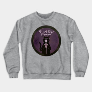 PURR-PLE BRAIN Crewneck Sweatshirt
