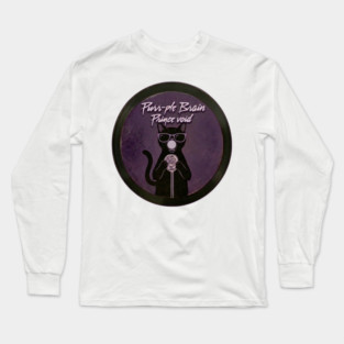 PURR-PLE BRAIN Long Sleeve T-Shirt