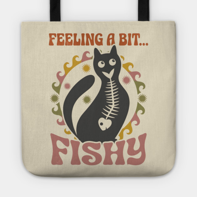 FEELING A BIT FISHY Tote by Cataura