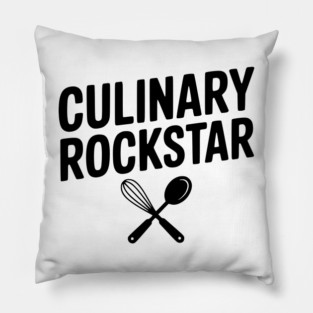Culinary Rockstar Pillow