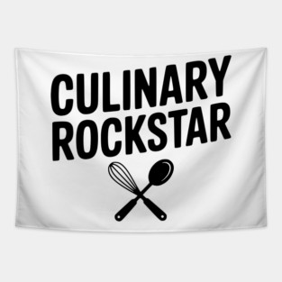 Culinary Rockstar Tapestry