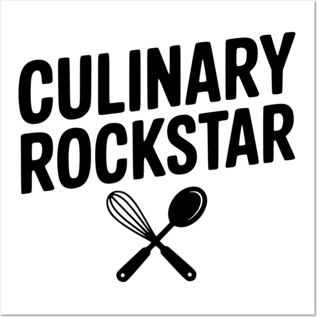 Culinary Rockstar Wall Art by Frank Ring