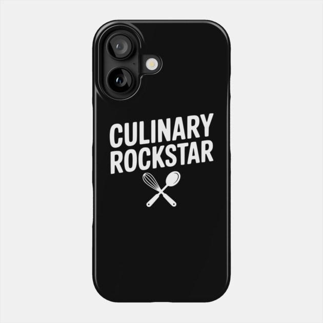 Culinary Rockstar Phone Case by Frank Ring