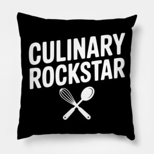 Culinary Rockstar Pillow