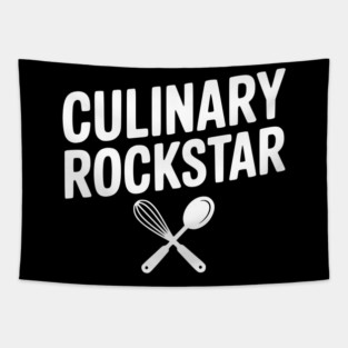 Culinary Rockstar Tapestry