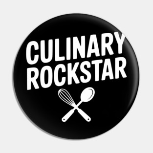 Culinary Rockstar Pin