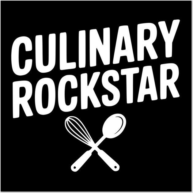Culinary Rockstar Wall Art by Frank Ring