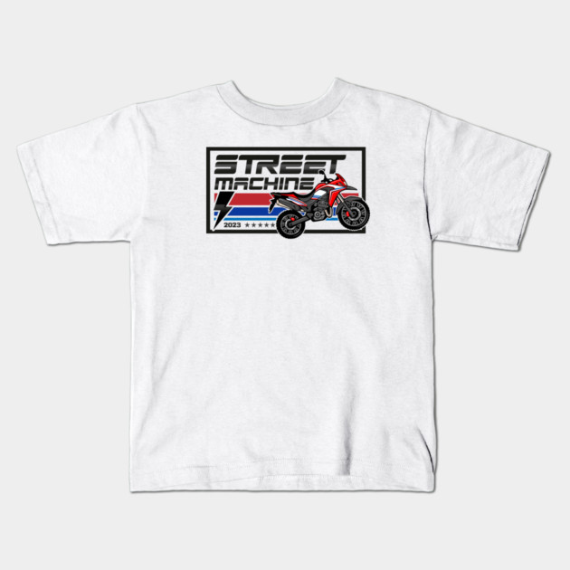 honda XRE Kids T-Shirt by monsalveautos